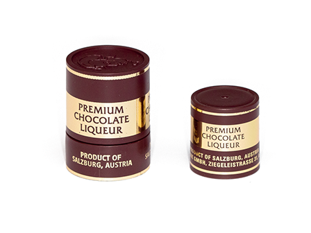 umlaufende Motivprägung auf Getränkeverschlüssen in Glanzgold 